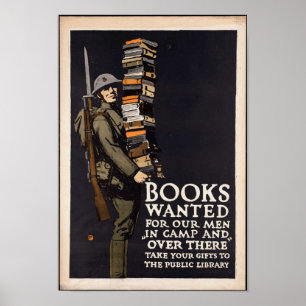  boeken Gezocht Poster
