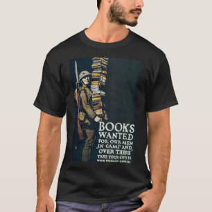 Boeken Gezochte Tweede Wereldoorlog T-shirt