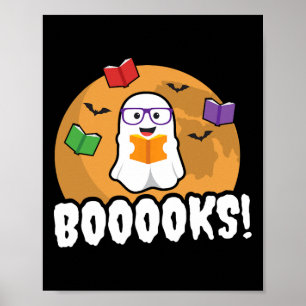 Boeken Ghost Book Lezen Boeken Bibliotheek Cadeau  Poster