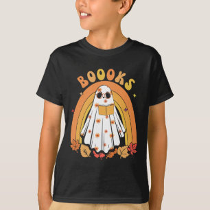 Boeken Ghost Groovy Boek Boeken Boeken Bibliotheek T-shirt