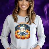 Boeken Ghost Pumpkin Halloween T-shirt