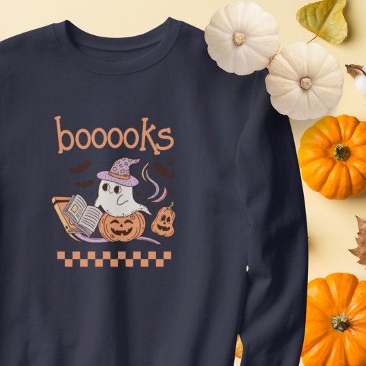 Boeken Grappig Halloween Boek Boo Ghost Teacher Trui