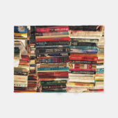 Boeken, griekbank fleece deken (Voorkant (Horizontaal))
