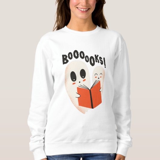 Boeken Halloween Ghosts Book Trui (Voorkant)
