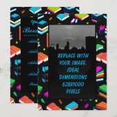 Boeken Het Kleurrijk Kaart (Voorkant / Achterkant)