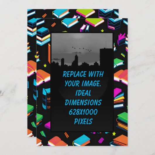 Boeken Het Kleurrijk Kaart (Voorkant / Achterkant)