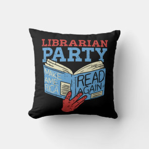 Boeken - Het Librarian Party Book Lover Gift Kussen