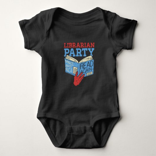 Boeken - Het Librarian Party Book Lover Gift Romper (Voorkant)