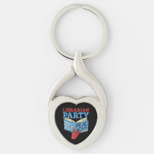 Boeken - Het Librarian Party Book Lover Gift Sleutelhanger