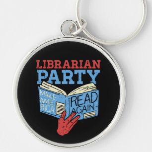 Boeken - Het Librarian Party Book Lover Gift Sleutelhanger