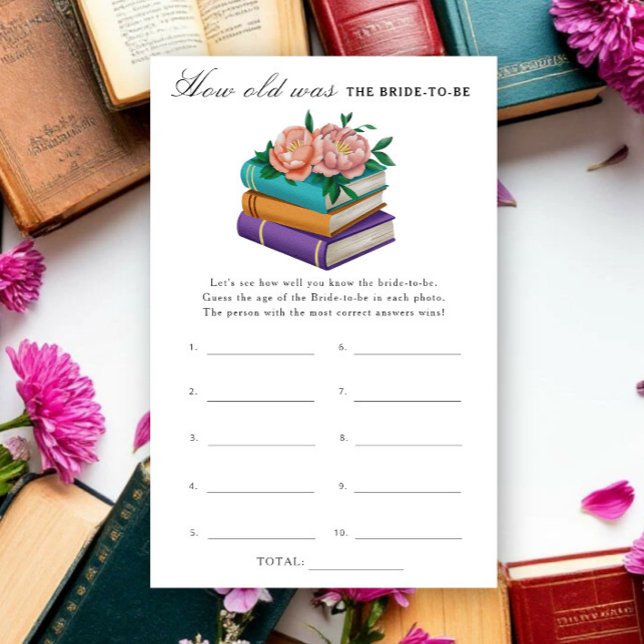 Boeken Hoe oud was de bruid om te trouwen spel (Creator heeft geüpload)