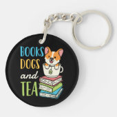 Boeken Honden en thee Sleutelhanger (Achterkant)