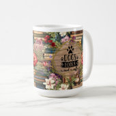 Boeken Honden Koffie Liefhebbers Mok Gift, Gift vo (Voorkant rechts)