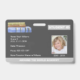 Boeken Huischooling Student ID Badge