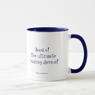 Boeken Humor-Stack van Boeken met citaat Mok