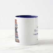 Boeken Humor-Stack van Boeken met citaat Mok (Midden)