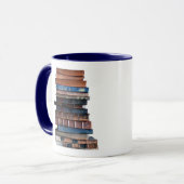 Boeken Humor-Stack van Boeken met citaat Mok (Voorkant links)