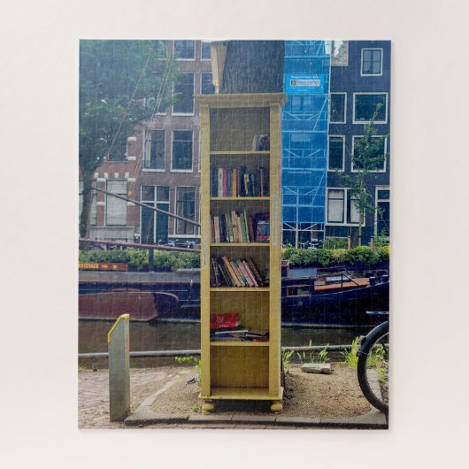 Boeken in Amsterdam Legpuzzel (Verticaal)