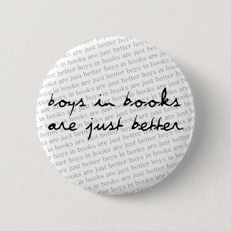 Boeken in Boeken (Grotere tekst) Ronde Button 5,7 Cm