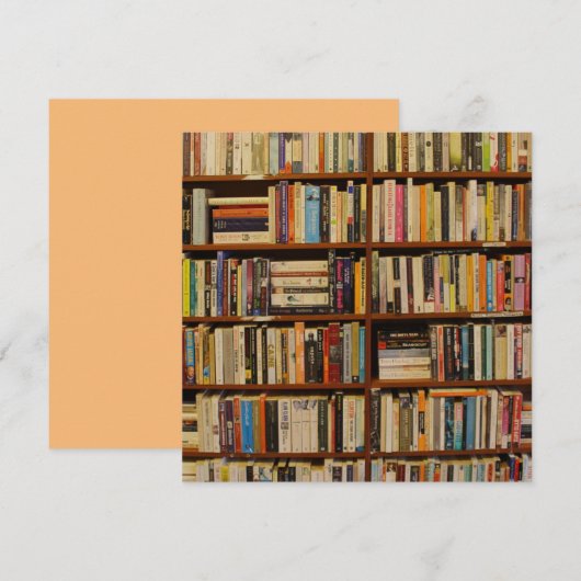 Boeken in de bibliotheek (Voorkant / Achterkant)