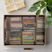 Boeken in de bibliotheek Gift Bag Tissuepapier (Geschenk)