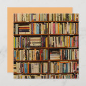 Boeken in de bibliotheek kaart (Voorkant / Achterkant)