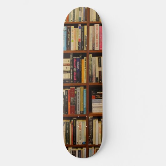Boeken in de bibliotheek persoonlijk skateboard (Voorkant)