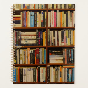 Boeken in de bibliotheek planner