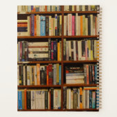 Boeken in de bibliotheek planner (Achterkant)