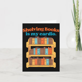 Boeken in de kast zetten is cardio grappig bibliot kaart