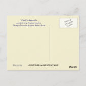 Boeken in de winter door Jessie Willcox Smith Briefkaart (Achterkant)