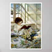Boeken in de winter poster (Voorkant)