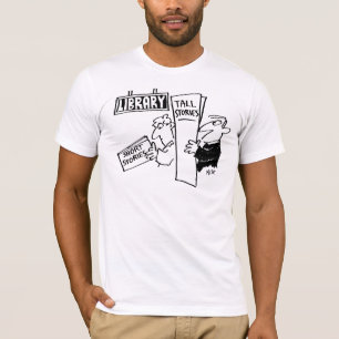 Boeken in een bibliotheek Librarian Fun T-Shirt
