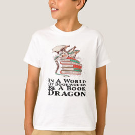 Boeken - in een wereld van boekwormen zijn boeken  t-shirt
