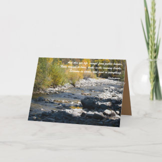 Boeken in Running Brooks Bedankkaart