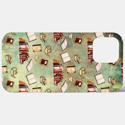 Boeken in Tea Bookworm Constant Reader Case-Mate iPhone Case (Achterkant (horizontaal))