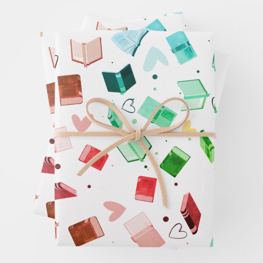 Boeken inpakpapier (In situ)