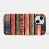  boeken iPhone 15 case (Achterkant horizontaal)