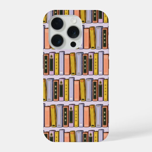 Boeken iPhone Hoesje (Achterkant)