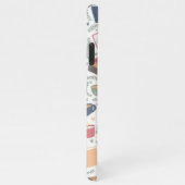 Boeken, kaarsen en thee iPhone hoesje (Rechterkant)