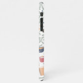 Boeken, kaarsen en thee iPhone hoesje (Linkerkant)