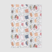 Boeken, kaarsen en thee tissuepapier (Voorkant)