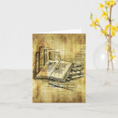 boeken kaart (Gele Bloem)