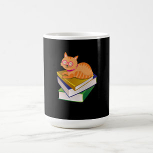Boeken - Kat en boeken Book Lover Gift Koffiemok