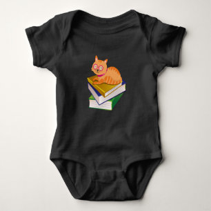 Boeken - Kat en boeken Book Lover Gift Romper