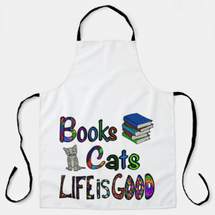 Boeken Katten Het Leven is Goed Schort Groot