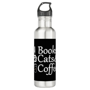 Boeken Katten & Koffie Waterfles