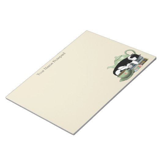 Boeken Kattenthee Schattige Notitieblok (Schuin)