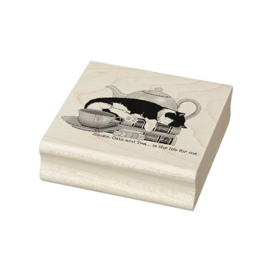 Boeken Kattenthee Schattige Rubberstempel (Stempel)