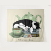 Boeken Kattenthee Schattige Wandkleed (Voorkant (horizontaal))